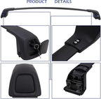 Snailfly Upgraded Roof Rack Cross Bars Fit for Volvo XC40 2018-2025 Lockable Quiet Crossbars Cargo Accessories