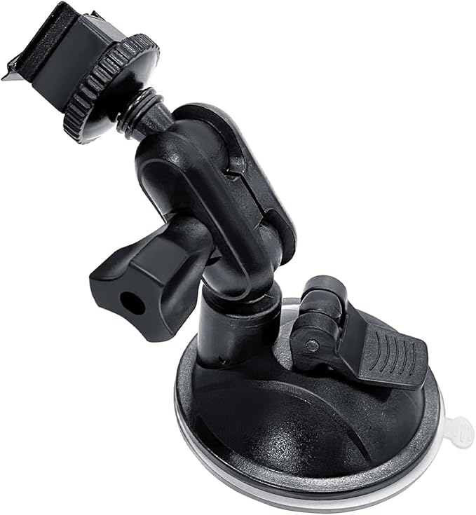 Car Suction Cup Holder for Body Camera Modal V6/F1, Dash Cam Holder for Cars 360° Adjustable, Adhere Tightly to the Windshield (V6/F1)