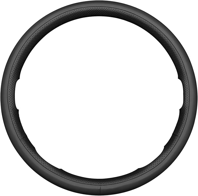 MEWANT Steering Wheel Cover for Chevy Silverado 1500/2500 / 3500 2003-2006 / Silverado 1500 2500HD 3500 Classic/Trailblazer Hand-Stitched Microfiber Leather Steering Wheel Wrap