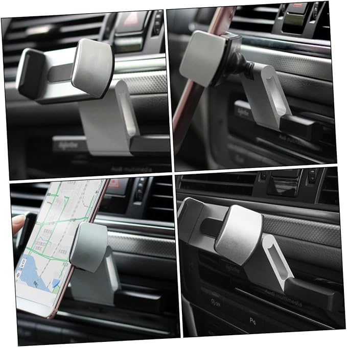 DOITOOL Car Cd Slot Phone Holder Multifunctional Mobile Phone Mount for Hands Use Vehicle Compatible Smartphones Easy One-Hand
