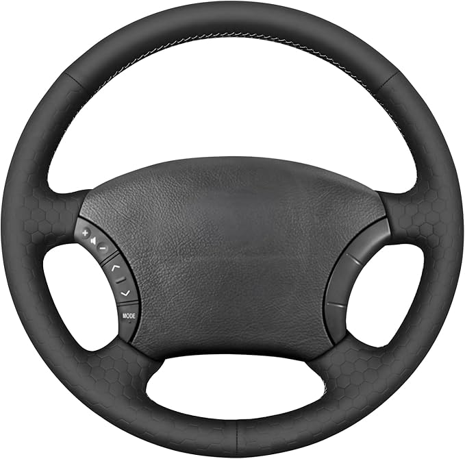 MEWANT Steering Wheel Cover Wrap for Toyota Tacoma Tundra 4Runner Sienna Highlander Sequoia Land Cruiser Prado 120 Land Cruiser Hilux LS400 GX GX470