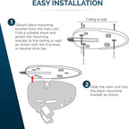 ZONETECH (Garage Parking Laser Guide, 4-Pack)