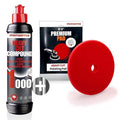 menzerna Deep Scratch Remover Kit I Car polishing Set with Menzerna Heavy Cut 1000 (16oz) and 6 Inch Polishing Pad I Deep Scratch Remover Kit for All Types of Vehicles