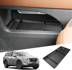 SHAOHAO 2025 2026 Pathfinder Lower Organizer Tray for 2022 2023 2024 2025 2026 Nissan Pathfinder Accessories 2022-2026 Pathfinder S/SV/SL/Rock Creek/Platinum Armrest Insert Storage Box Console Tray