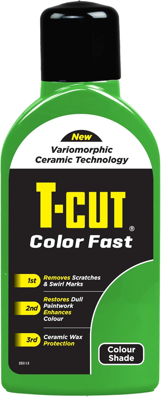 T-Cut Dark Green Scratch Remover Color Fast Paintwork Restorer Car Polish, 13 Colors Available, 17 Fl Oz