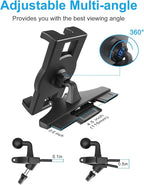 GDZN CD Slot Tablet Holder for Car, [Protect the CD Slot] Ultra Sturdy CD Player Tablet Mount, 360° Adjustable Clip for iPad Pro 12.9 11 Air Mini, Galaxy Z Fold Series, Tabs, iPhone, More 4-13" Device