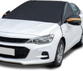 AstroAI Car Windshield Snow Cover, Windshield Cover for ice and Snow, Frost Windshield Cover for Ice, 2*Removal Side Mirror Protector, Windproof UV Sunshade Cover for Cars, SUVs, Vans
