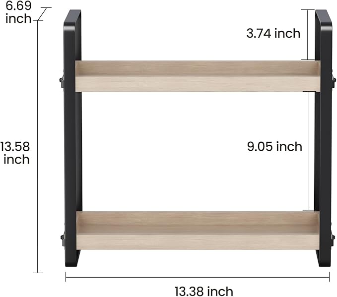 HNRLOY Bathroom Counter Organizer,Bathroom Countertop Organizer,Counter Shelf,Countertop Storage,Organization and Storage,Mak