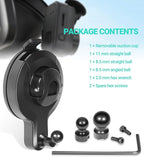 Universal Dash Cam Suction Cup Mount for Garmin Dash Cam 47/57/67W, Mini Series, Tandem, X-Series & Speak Series, 010-12530-25