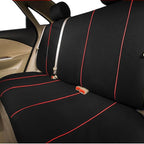 Foneso Car Seat Covers, 100% Breathable with Composite Sponge Inside, Airbag Compatible Universal Fit Accessories Auto for Ca