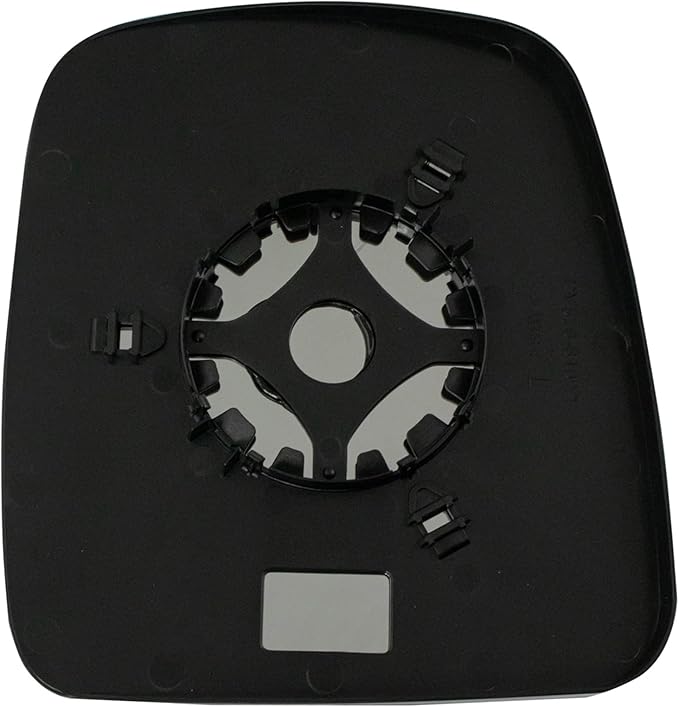 TRQ Driver Side Manual Mirror Glass Compatible with 2003-2007 Chevrolet Express 1500 2500 3500 GMC Savana 1500 2500 3500