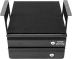 VEVOR Under Desk Double Stacked Lockable Slide Out Drawer, 13 inch Lockable Under Table Pull-out Drawer Attachment for Sit St