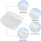 smabee Center Console Cool Box Organizer for Toyota Land Cruiser Prado 250/ Lexus GX 550 2024 2025 2026 Armrest Storage Box ABS Insert Tray Accessories (Only Fit Cool Box) - Frosted White