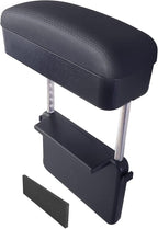 Car Armrest Storage Box, Car Seat Gap Filler Organizer, Car Organizers and Storage, Arm Rest for Car, Forearm Wrist Support Adjustable Armrest for Most Car Models (Black)