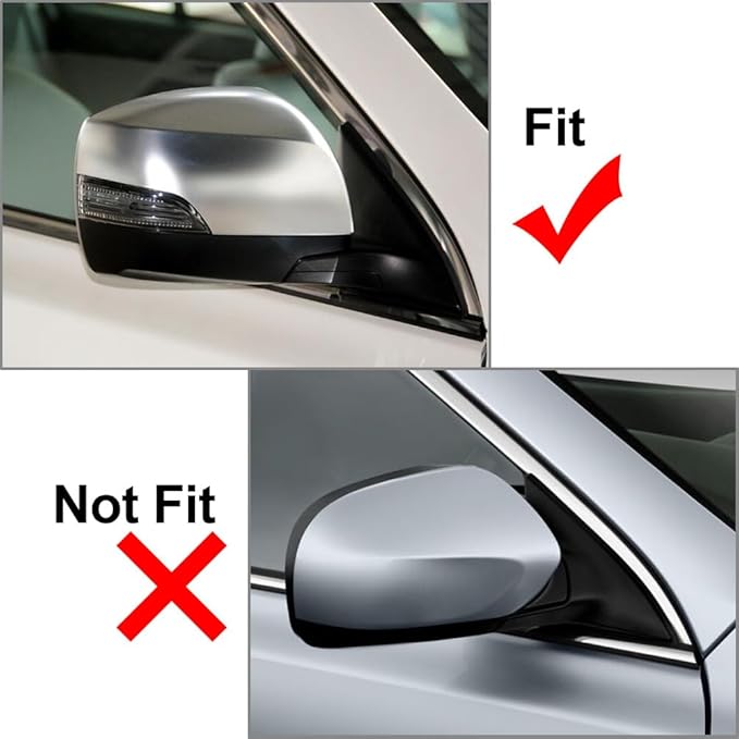 Three T Car Auto Right Side Rearview Mirror Lower Cover Cap Trim for Subaru Crosstrek 2013-2014,Impreza 2012-2014,Forester 2014-2018,Legacy 2013-2014,Outback 2013-2014,Passenger Side