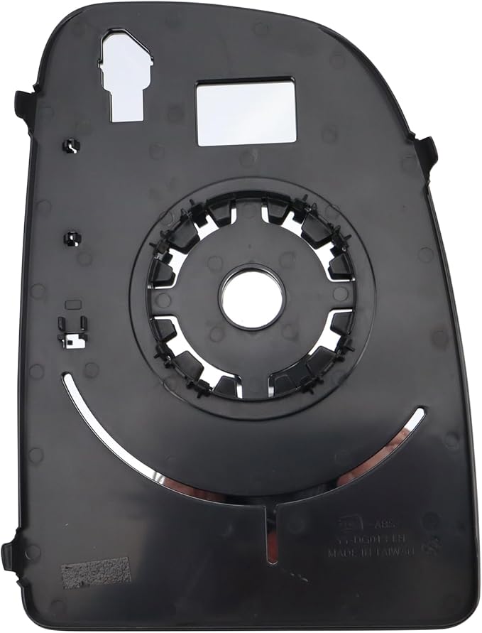 TRQ Driver Side Upper Mirror Glass Clear Non-Heated Compatible with 2014-2024 Ram ProMaster 1500 2500 3500 CH1324193