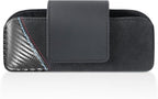 Betterhumz Sunglasses Organizer Box Car Sun Visor Compatible with BMW F20 F22 F23 F30 F34 F32 118i M235i M135i 114d 218i M240i Eyeglasses Holder Storage Case for Alcantara Accessories (carbon leather)
