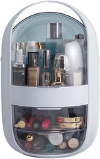 Makeup Storage,Skincare Organiser, Makeup Storage ，Skincare Organiser ， Display Boxes, Organizer with Portable Handle, Waterp