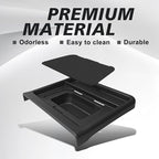 Muslogy Dashboard Storage Organizer Compatible with 2025 2026 Ford Maverick Accessories Center Console Insert with Magnetic Lid Hidden Panel Secret Compartment Fits 2025 2026 Maverick Behind Screen