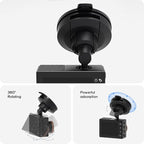 TUSITA Mini Suction Cup Mount Compatible with Garmin Dash Cam 45 46 47 55 56 57 65W 66W 67W,Speak Plus
