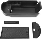 DNA MOTORING ZTL-Y-0005 Center Console Armrest Organizer Tray [for 18-19 C-HR],Black