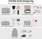 Hanke 7 Set Compression Packing Cubes for Travel, Expandable Large Packing Cubes for Suitcases and Backpack, Luggage Packing 