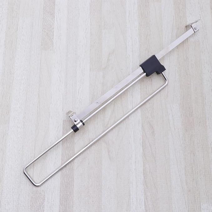 ABOOFAN 3pcs Retractable Wardrobe Clothes Hanger Closet Rod Stainless Steel Sliding Clothes Rack for Pants Scarves Skirts Coa