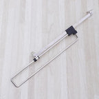 ABOOFAN 3pcs Retractable Wardrobe Clothes Hanger Closet Rod Stainless Steel Sliding Clothes Rack for Pants Scarves Skirts Coa