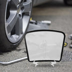 Luxshiny Realistic Windshield Model Static Cling Sticker Display for Car Window Film Sample Showcase
