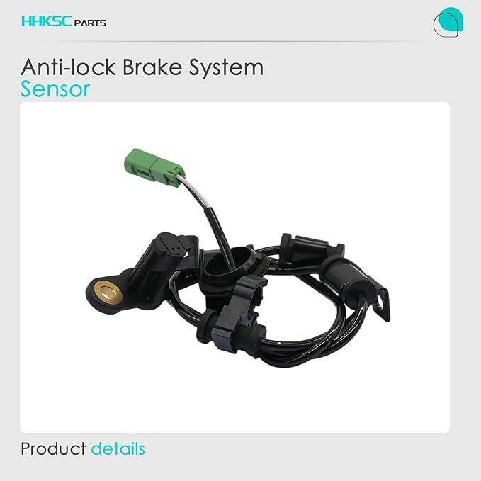 2pcs Rear Left and Right ABS Wheel Speed Sensor Compatible with Ford Escape 9L8Z2C190A 9L8Z2C191A ALS2393 ALS1876 Rear w/o Au