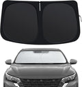 Side Window Sunshades Intended for Nissan Sentra 2020-2025, Front Window Shades Custom Fit Sentra, Foldable Car Sun Shield with Steering Wheel Sunshade to Block UV Keep Car Cool