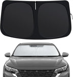 Side Window Sunshades Intended for Nissan Sentra 2020-2025, Front Window Shades Custom Fit Sentra, Foldable Car Sun Shield with Steering Wheel Sunshade to Block UV Keep Car Cool