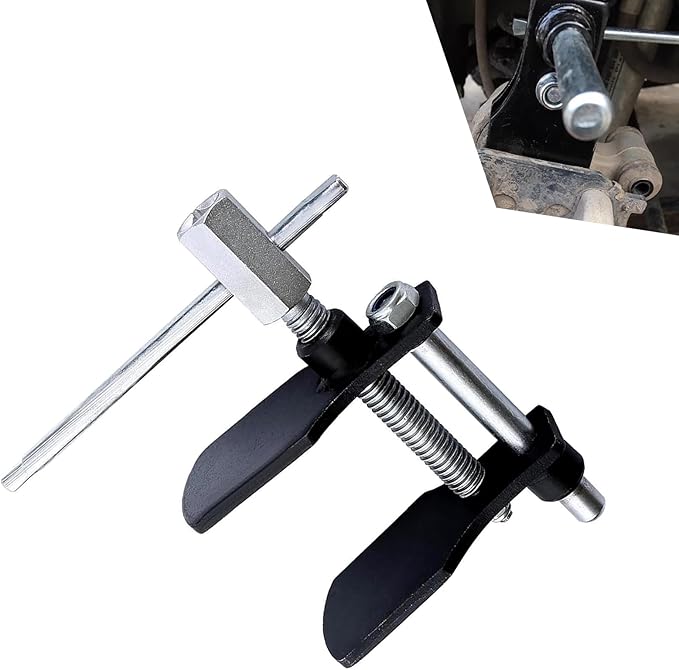 Car Brake Caliper Compression Tool, Heavy-duty Disc Brake Pad Disassembly Spreader, Piston Inner Pad Compressing Device, Port