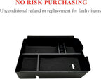 Center Console Organizer fit for VW Atlas and Cross Sport 2018 2019 2020 2021 2022 2023 Interior Storage Box Accessories (Not fit for 2024) (Console Organizer)