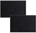 WallPeg Made in USA Pegboard Panels Garage Organization - Wall Storage Kit (PB-2 B) (2) ea - 24" x 16" Peg Board Tool Organiz