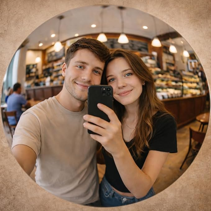 2 Pack Convex Mirror 11.65" Adjustable Acrylic Wide Angle View Traffic Mirror for Bedroom Enhanced Security Coverage in Warehouses, Garage Parking, and Addressing Indoor Corner Security
