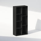 Furinno Reed Closet Organizers and Storage, 7-Cube Closet Organizer, Open Shelf Closet Storage, for Wardrobe, Bedroom, Living