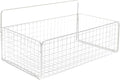 PRETYZOOM Wire Hanging Wall Basket, Wire Metal Organizing Baskets for Kitchen, Bathroom, Space-Saving Wall Mount Organizer (1