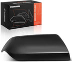 A-Premium Passenger Side Rearview Mirror Cover Cap - Compatible with Chevrolet Tahoe Suburban & GMC Yukon XL & Cadillac Escalade, 2021 2022 2023 2024 - Smooth Black, Without Turn Signal Hole
