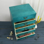 Large Wooden Drawers Rustic Desk Organizers and Accessories Wooden Storage Dox with Drawer Paper Storage Drawers Wood File Or