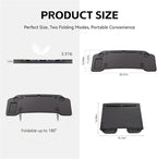 2 in 1 Car Desk Steering Wheel Tray, Foldable Car Table Holder for Laptop Eating and Traveling, Upgraded Design