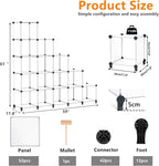 AWTATOS Cube Storage Organizer, 16 Cube Closet Organizer, Stackable Storage Cube Shelves, DIY Portable Closet Clothes Organiz
