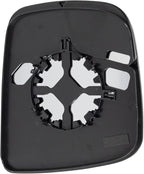 TRQ Driver Side Mirror Glass For Factory Equipped Mirrors Only Compatible with 2015-2021 Nissan NV200 S