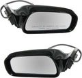 TRQ Driver and Passenger Side Mirror Assembly Set Power Paint to Match Compatible with 1999-2003 Toyota Solara