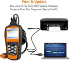 NEXPEAK OBD2 Scanner, NX501 Enhanced OBD II Auto Code Reader, Car Diagnostic Scan Tool Vehicle Check Engine Light Analyzer for