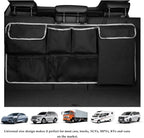 Large Capacity Car Trunk Organizer,Six Pockets Trunk Storage Organizer with Adjustable Straps,Wear-Resistant Oxford Fabric Han
