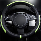 Flying Banner car Steering Wheel Cover Gel Massage Velvet Cool Warm Universal Size 15 inches SUV Truck Anti Slip Odorless Sum
