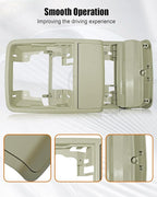 Sunglass Box Console Case Holder Fit for VW Jetta MK6 Passat B7 2011-2018, Overhead Console Glasses Holder Replace 56D868837A 5C6868837 Y20, Beige