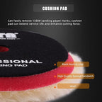 SPTA Wool Polishing Pads, 2Pcs 6 Inch (150mm) Wool Cutting Pad, Yellow Wool Buffing and Polishing Pad Set, Wool Buffing Wheel for Medium Cut for 6 Inch Car Polisher Polishing, Buffing and Cutting