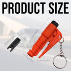 16 Pcs Car Window Breaker Seatbelt Cutter- 3 in 1 Glass Breaker Portable Emergency Escape Tools to All Car Applicable Accesso